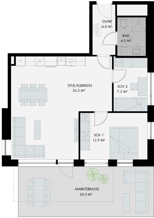 Plantegning 1